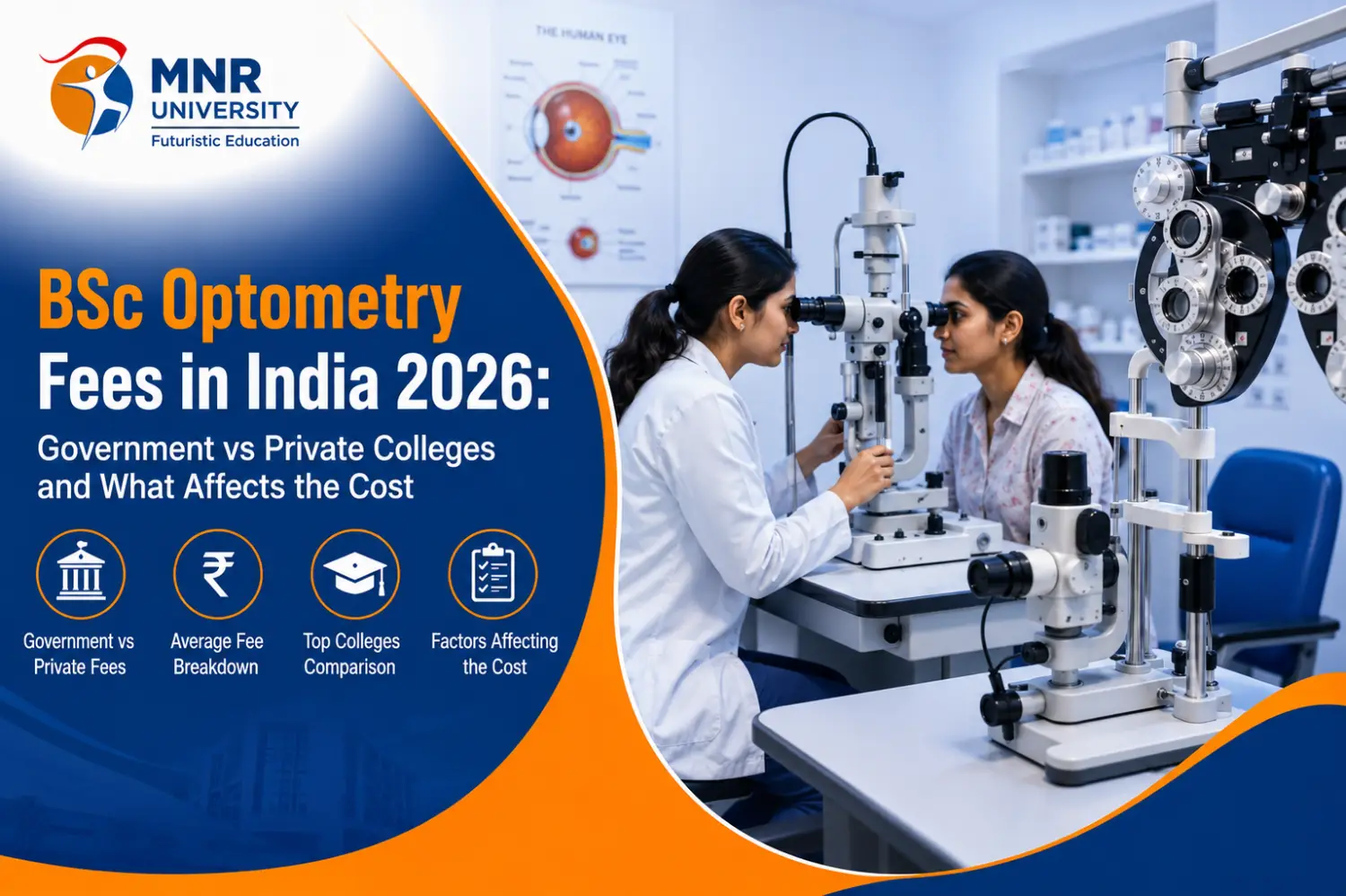 BSc Optometry Fees in India 2026