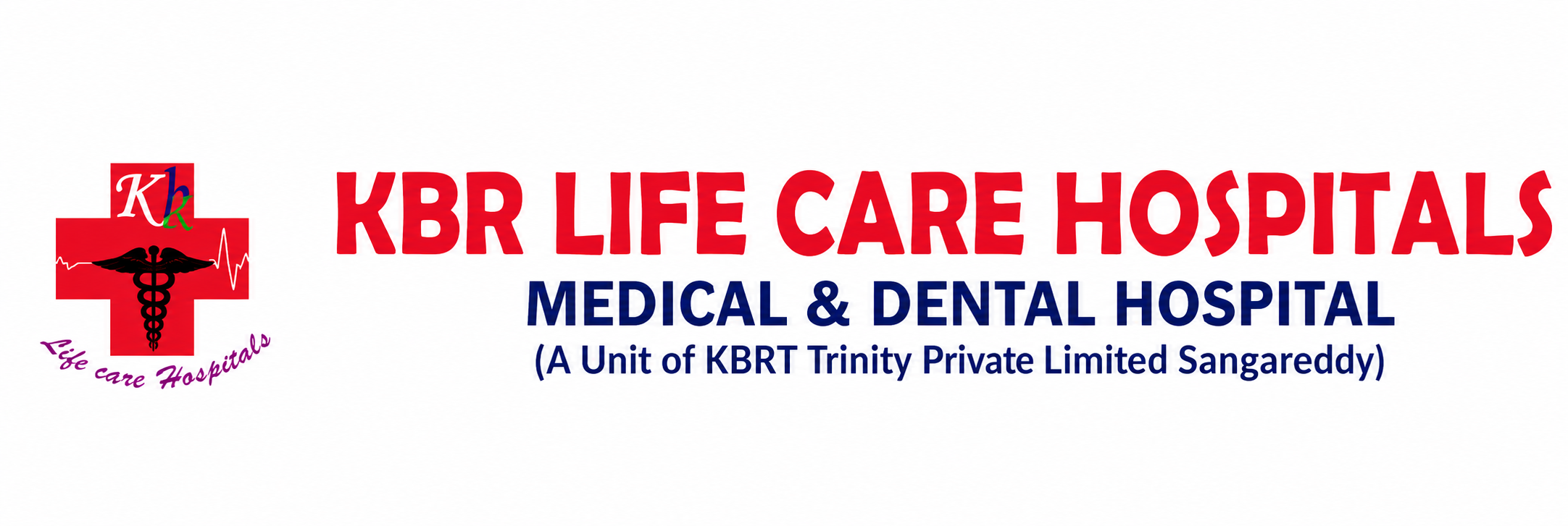 KBR Life Care Hospitals Logo